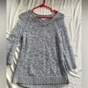 Sonoma Blue-Gray Women's Crew Neck Sweater